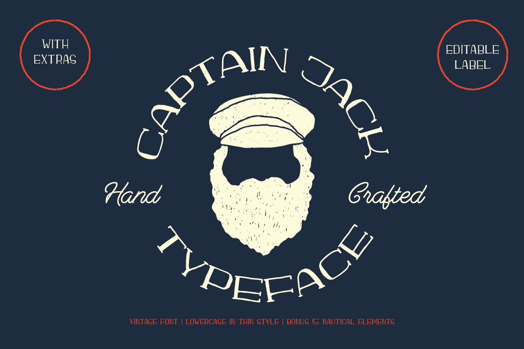 Captain Jack demo font