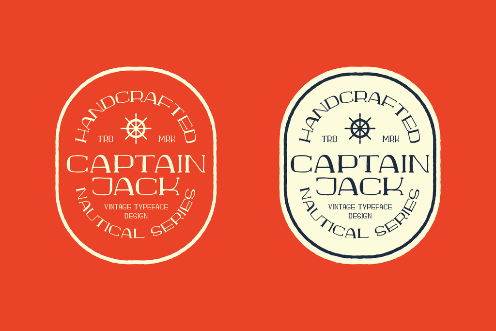 Captain Jack demo font