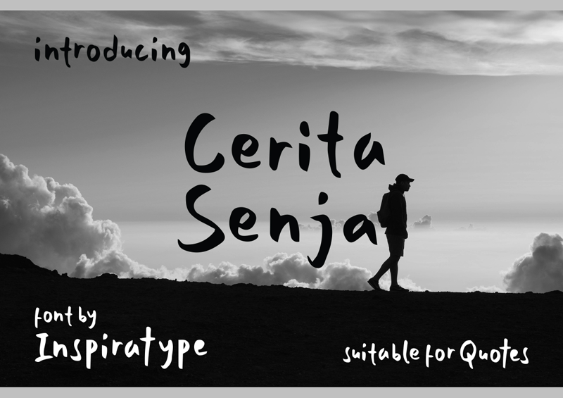 Cerita Senja FREE font