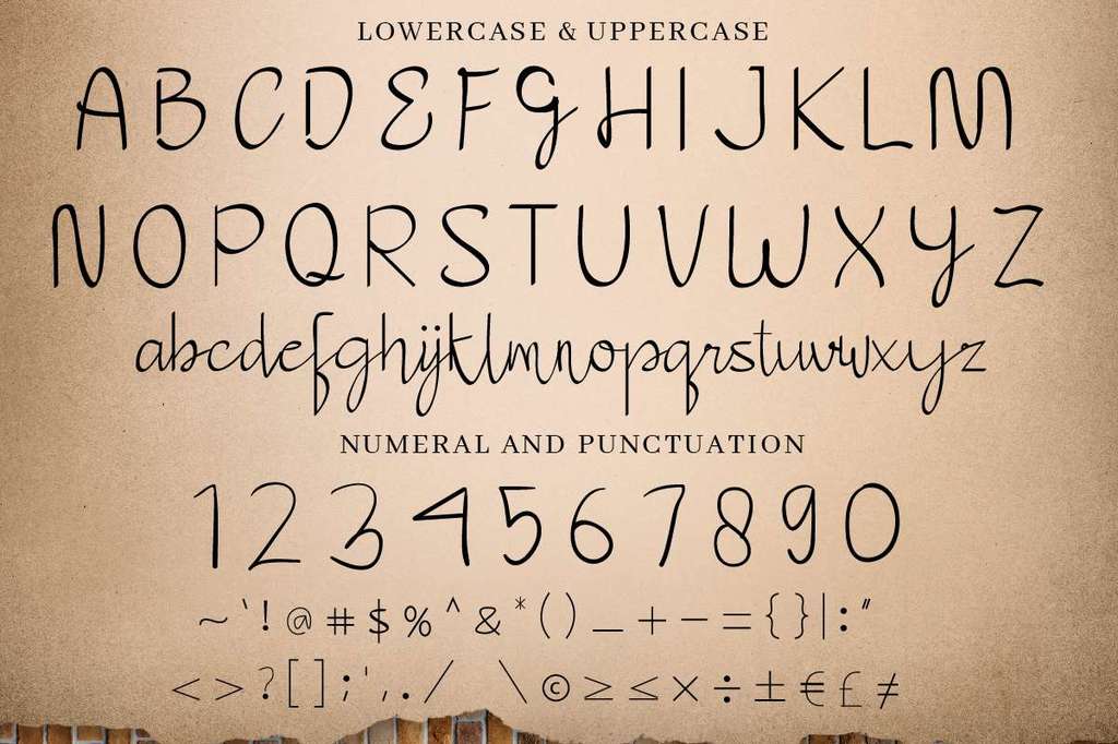 Cerys Everett Demo font