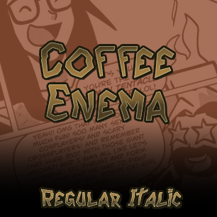 Coffee Enema font