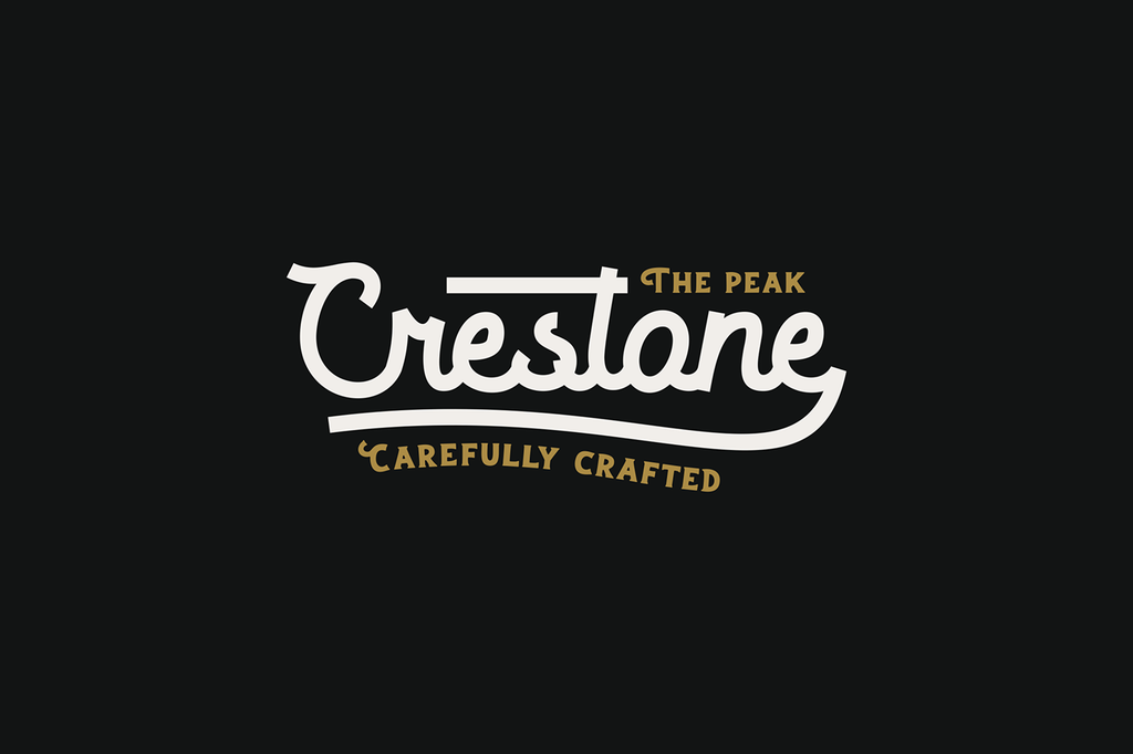 Crestone demo font