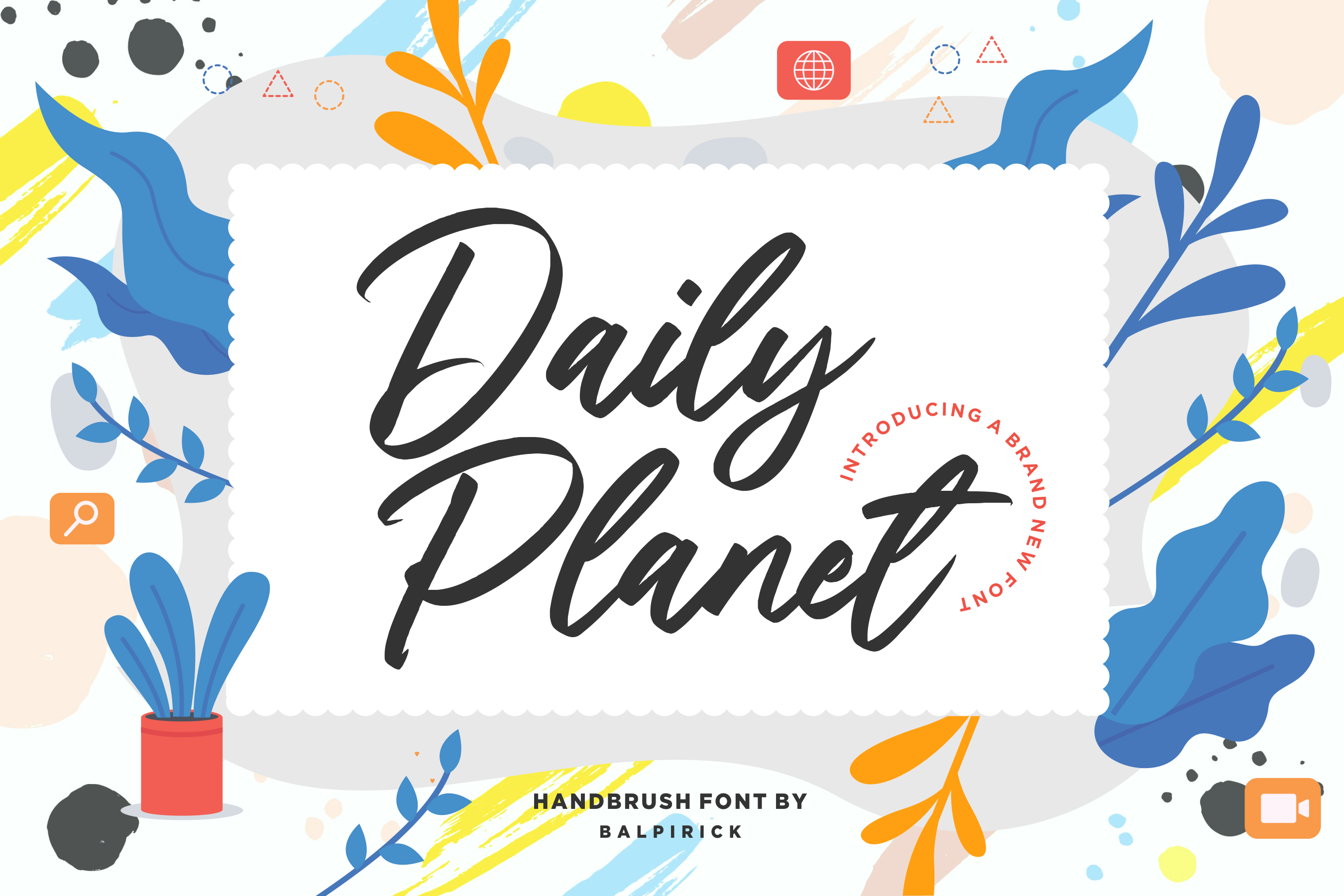 Daily Planet font