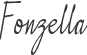 Fonzella font