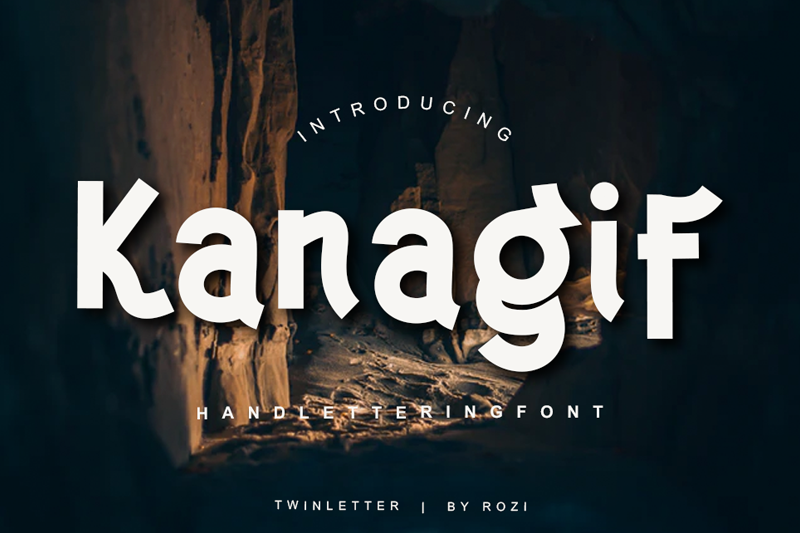 Kanagif Personal Use font