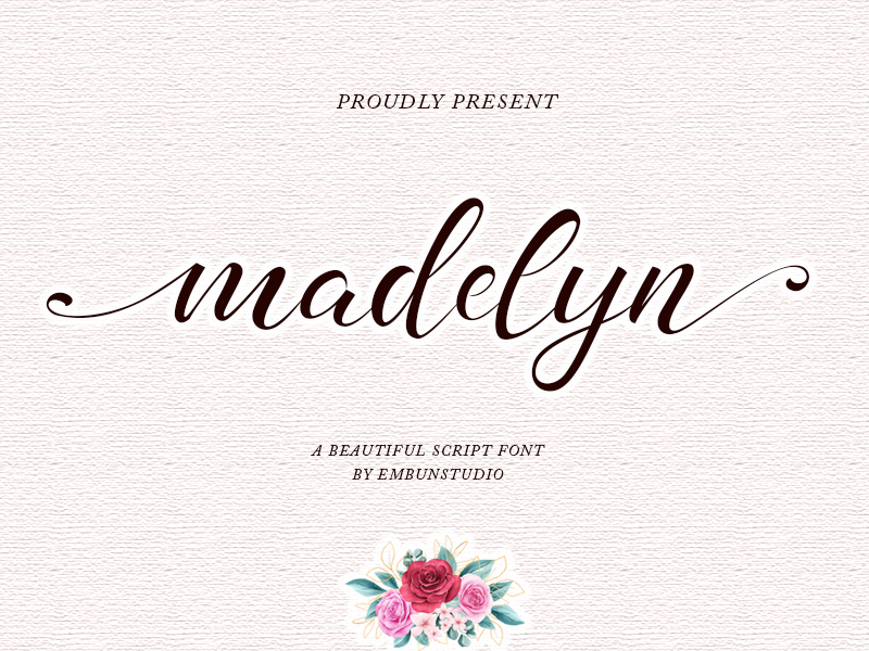 Madelyn Demo font