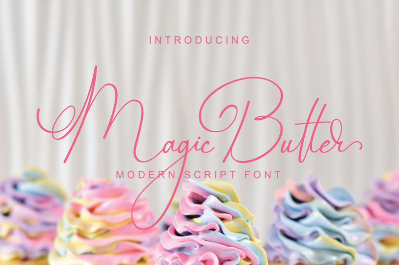 Magic Butter font