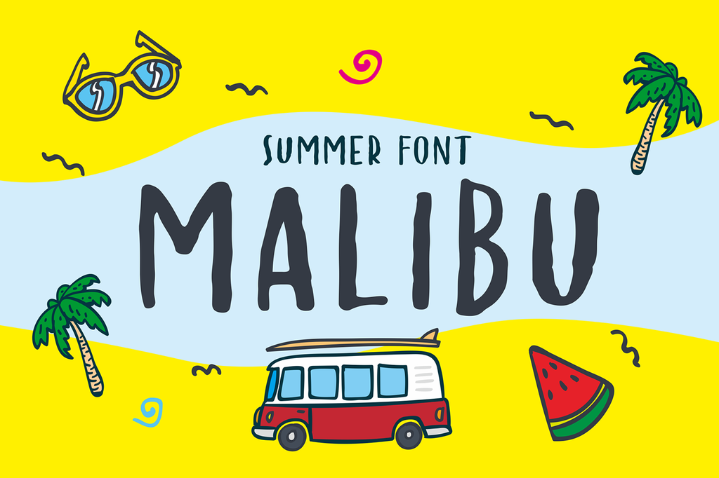 Malibu demo font