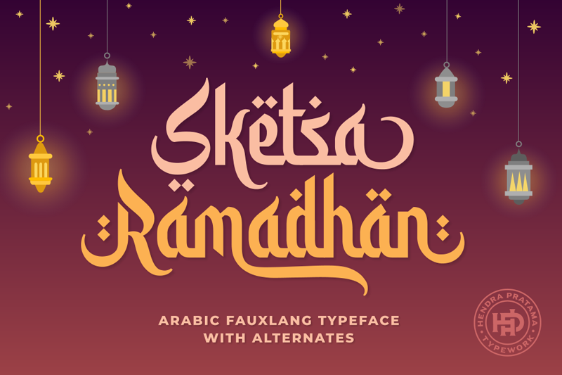 Sketsa Ramadhan Alternates font