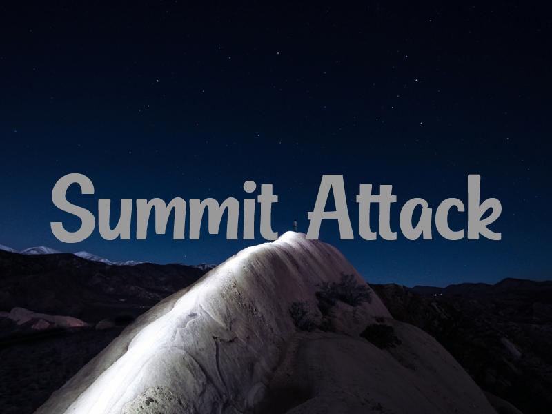 Summit Attack font