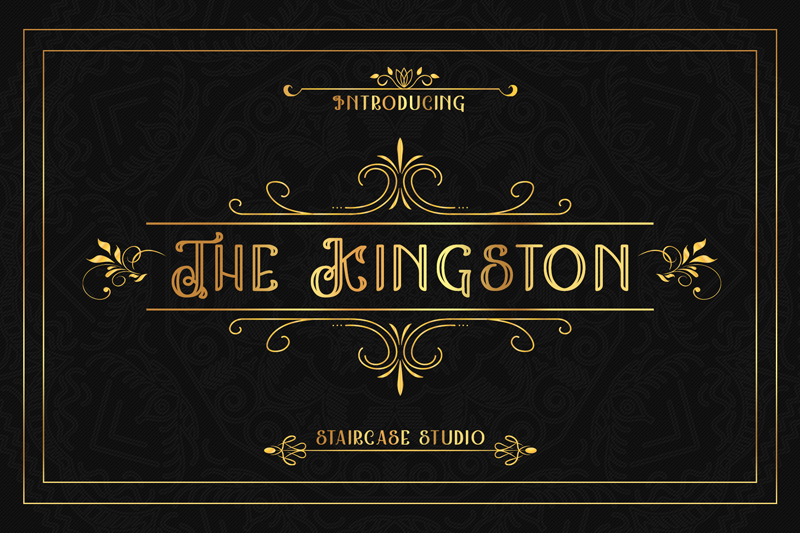 The Kingston 2 font