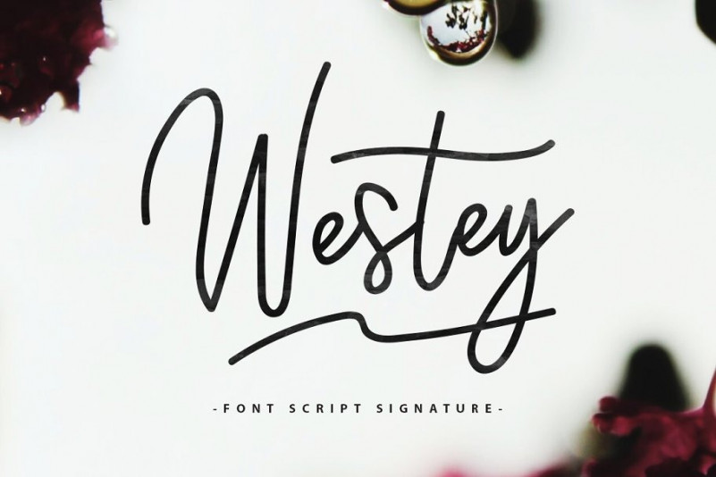 Westey font