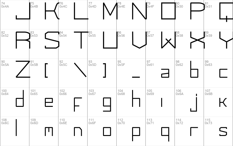 JAIMPS font