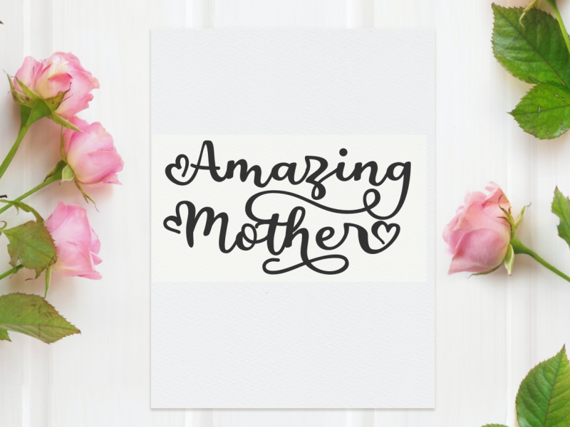 a Amazing Mother font