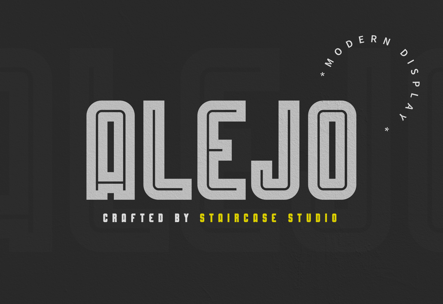 Alejo Line font