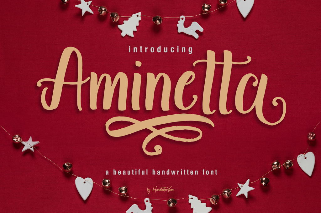 Aminetta font