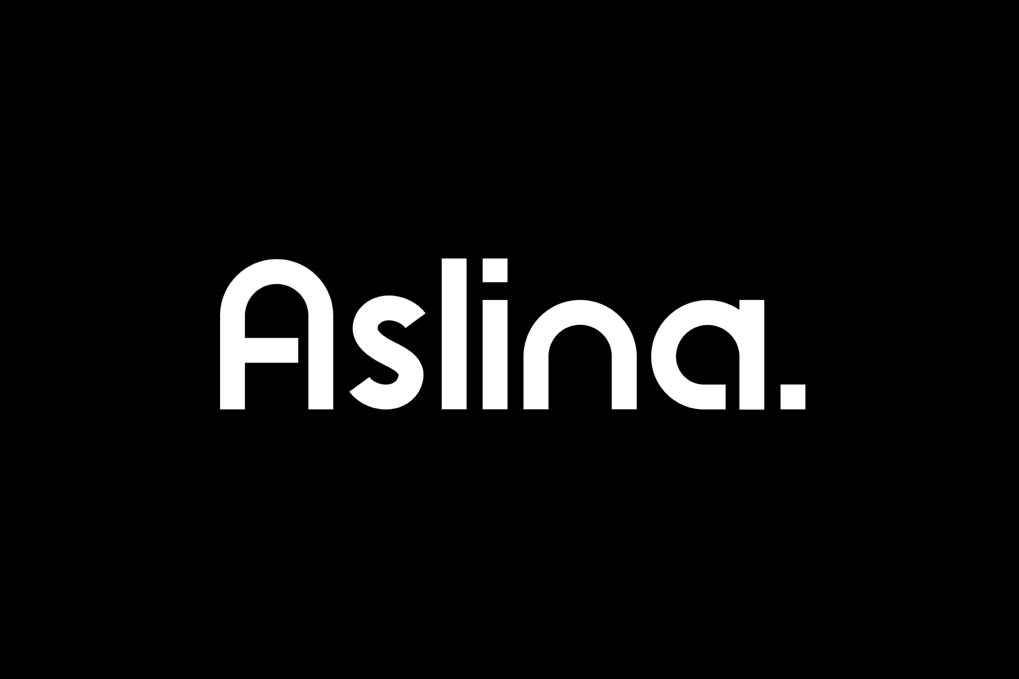 Aslina font