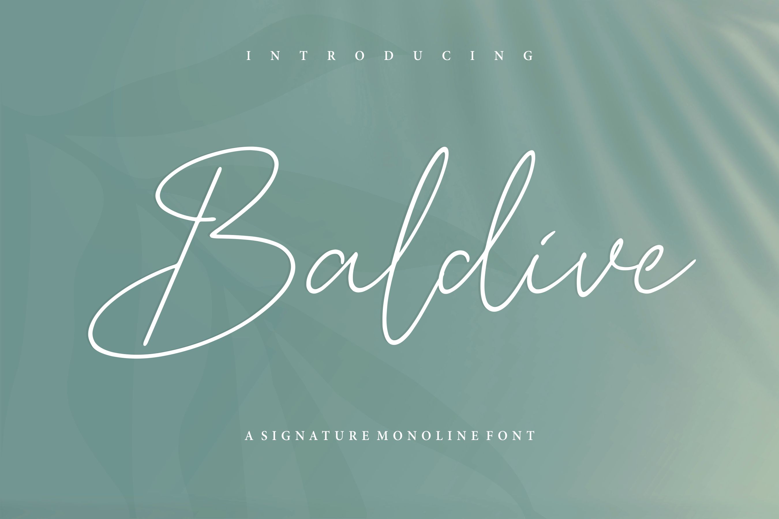 Baldive font