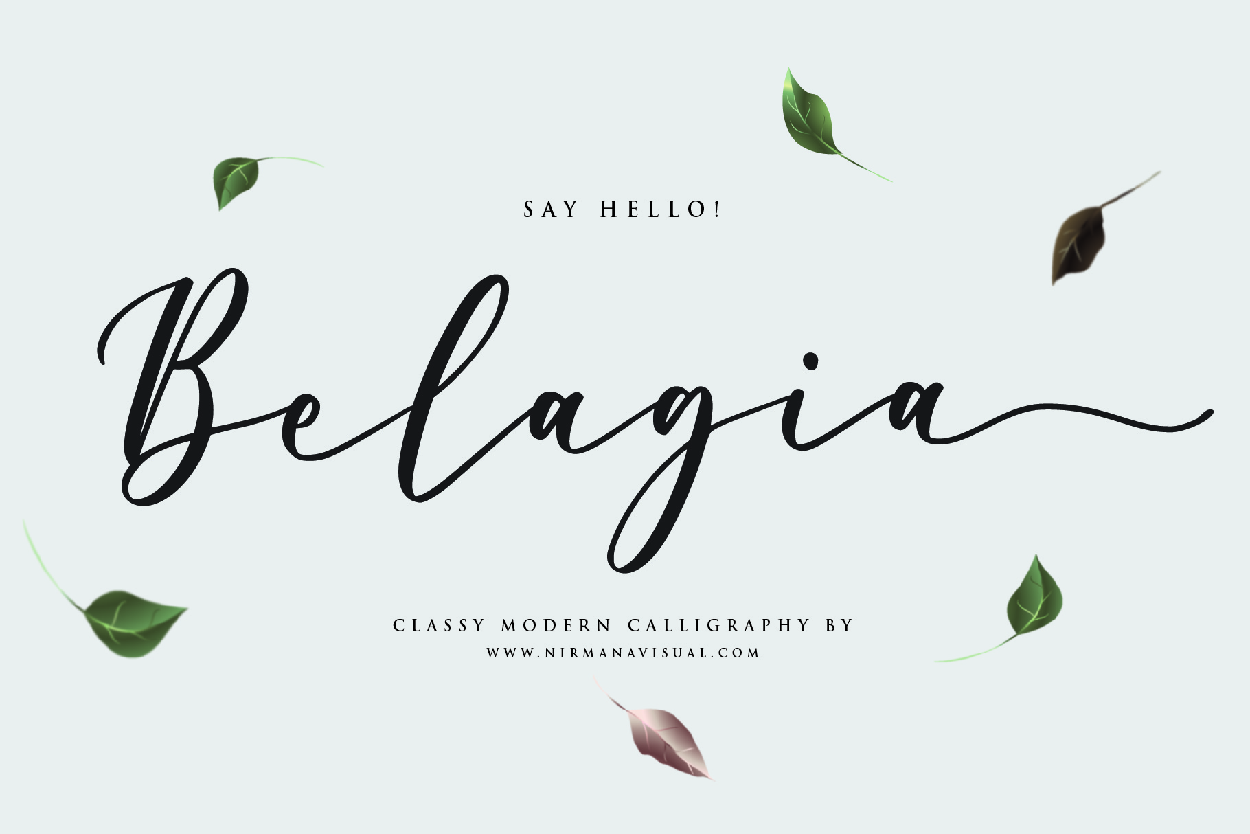 Belagia - Demo font