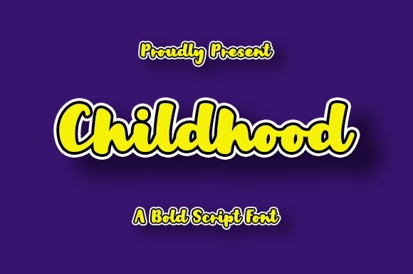 Childhood font