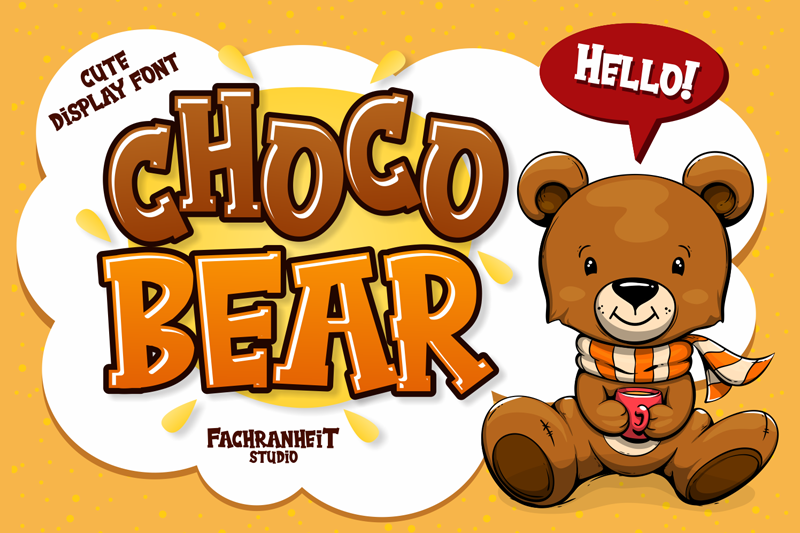 Choco Bear font