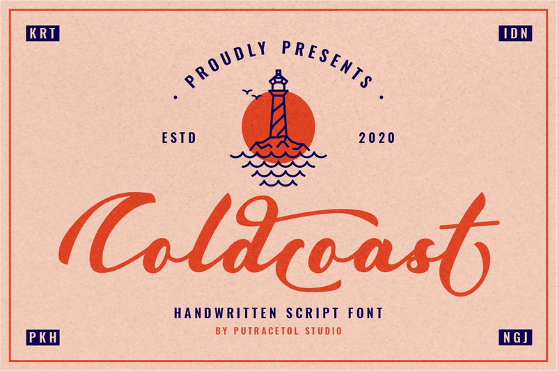 Coldcoast font