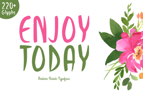 Enjoy Today font