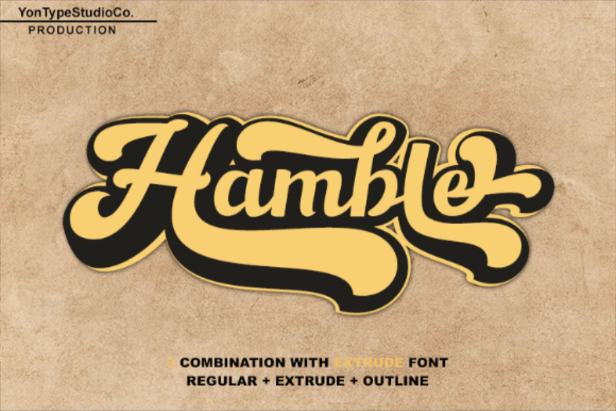 Hamble font