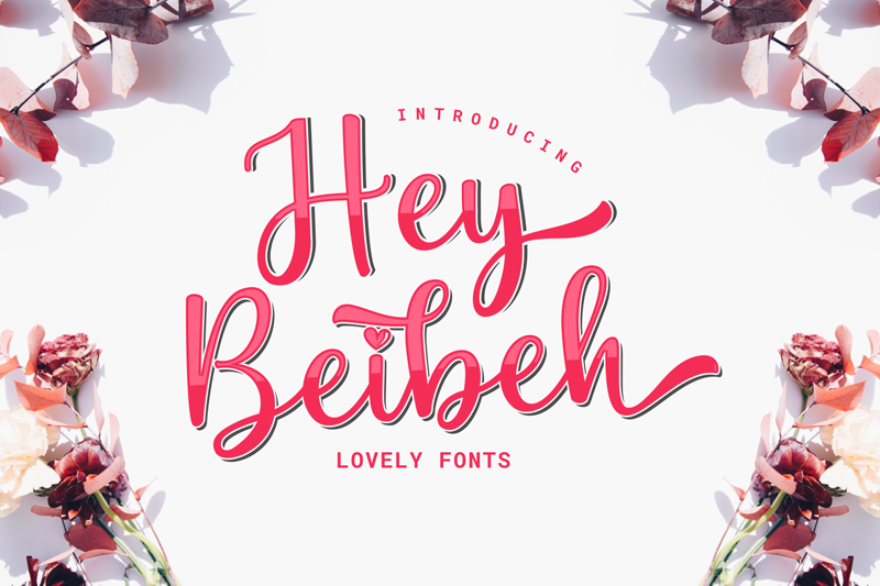 HeyBeibeh font