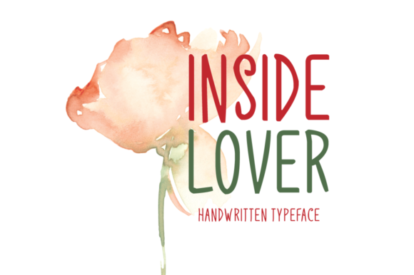 Inside Lover font