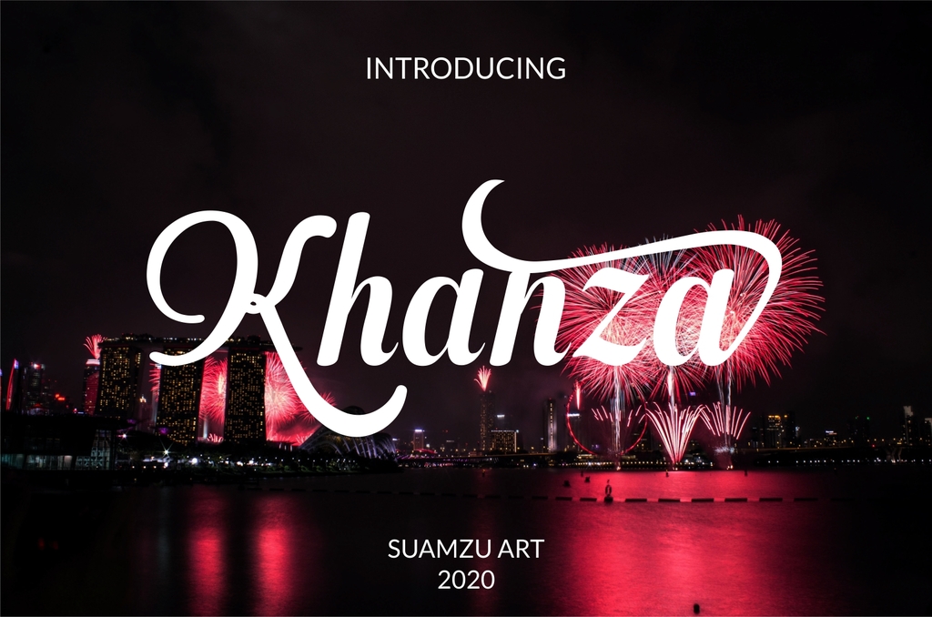 Khanza font