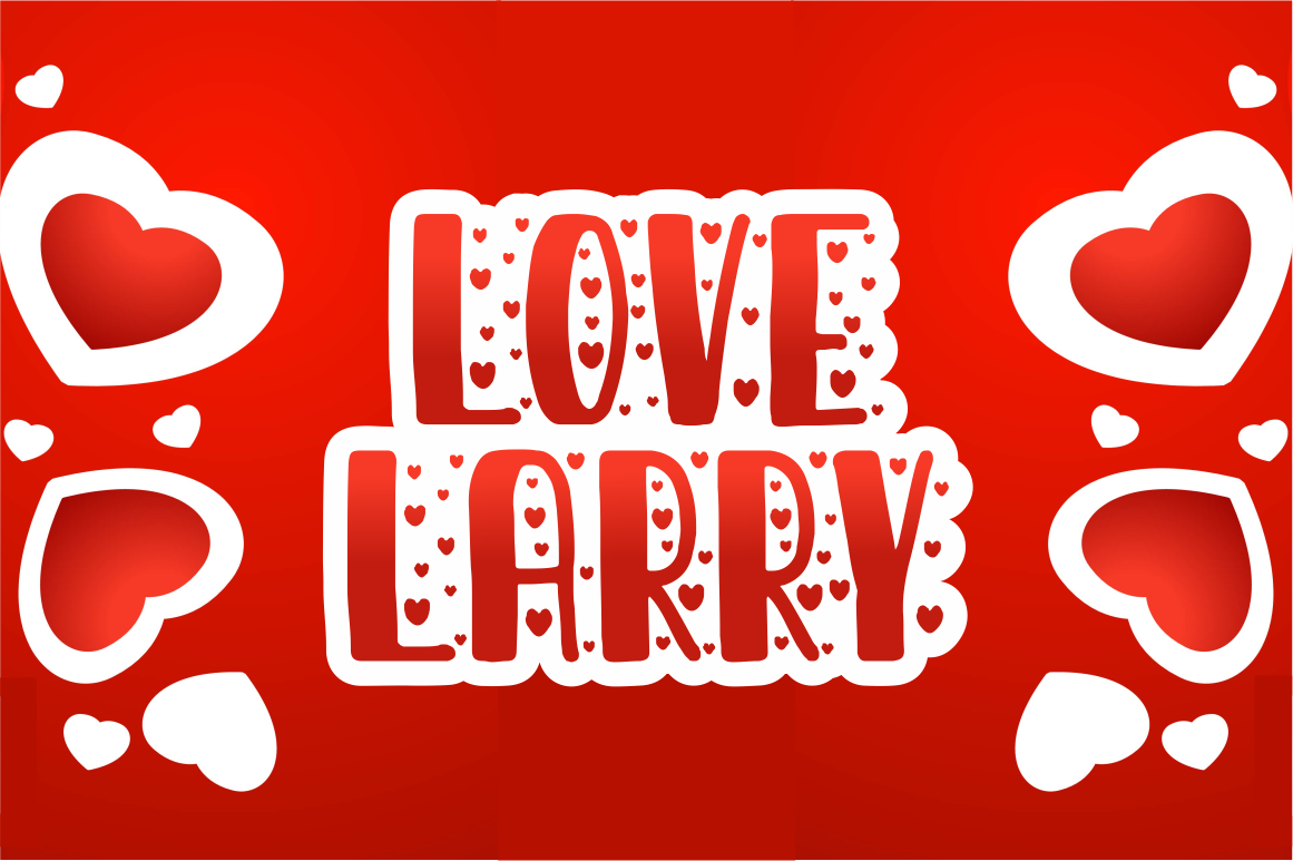 love larry font