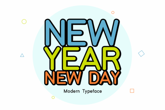 NewYearNewDay font