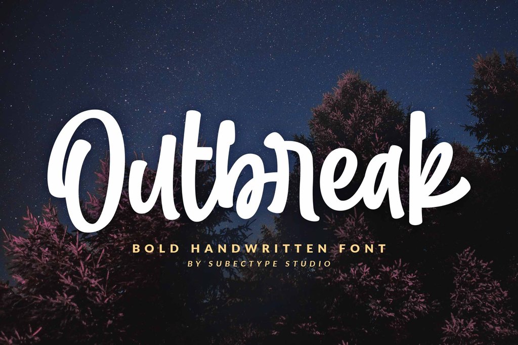 Outbreak font