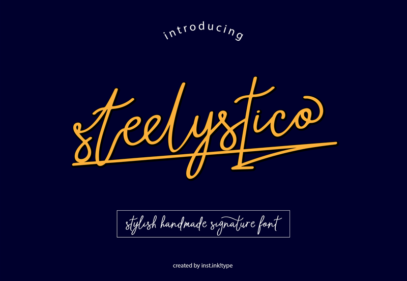 steelystico - PERSONAL USE ONLY font