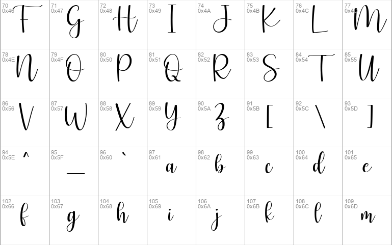 Cosette font