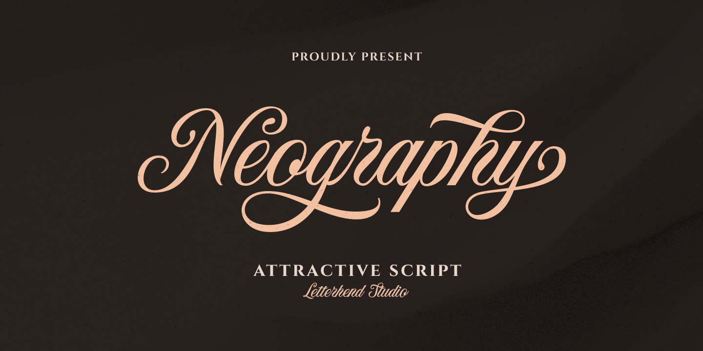 Neography DEMO font