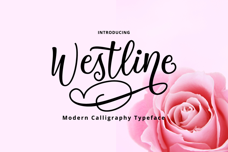 Westline Script Demo font