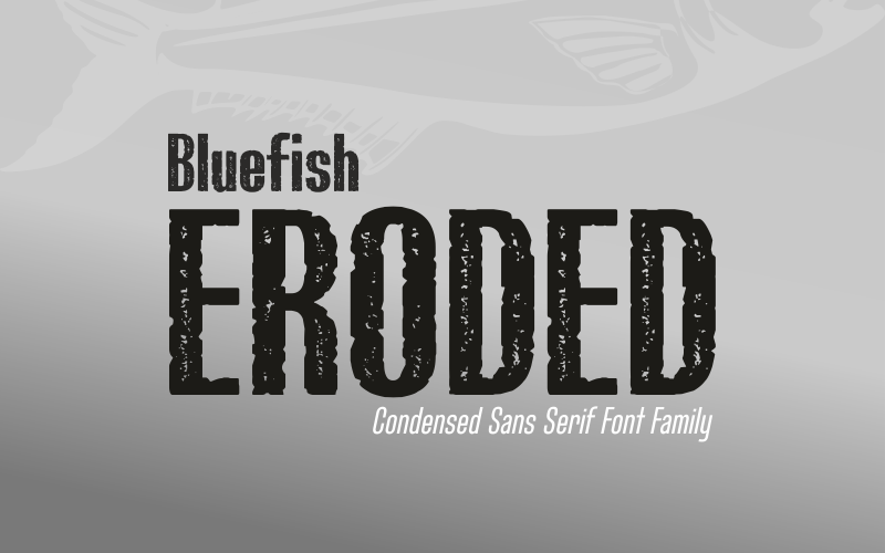 Bluefish IRREGULAR DEMO font