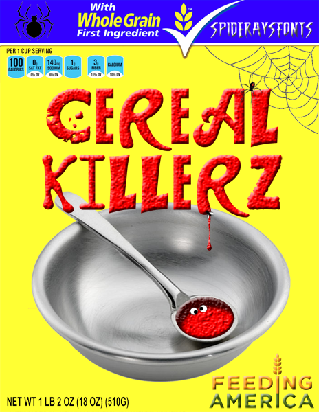 CEREAL KILLERZ font