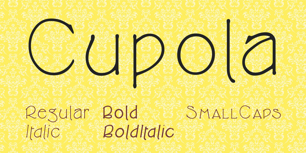 Cupola font