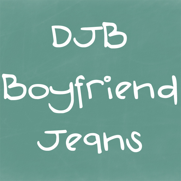 DJB Boyfriend Jeans font