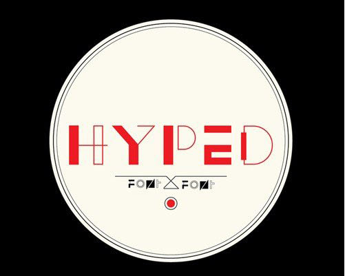 Hyped font