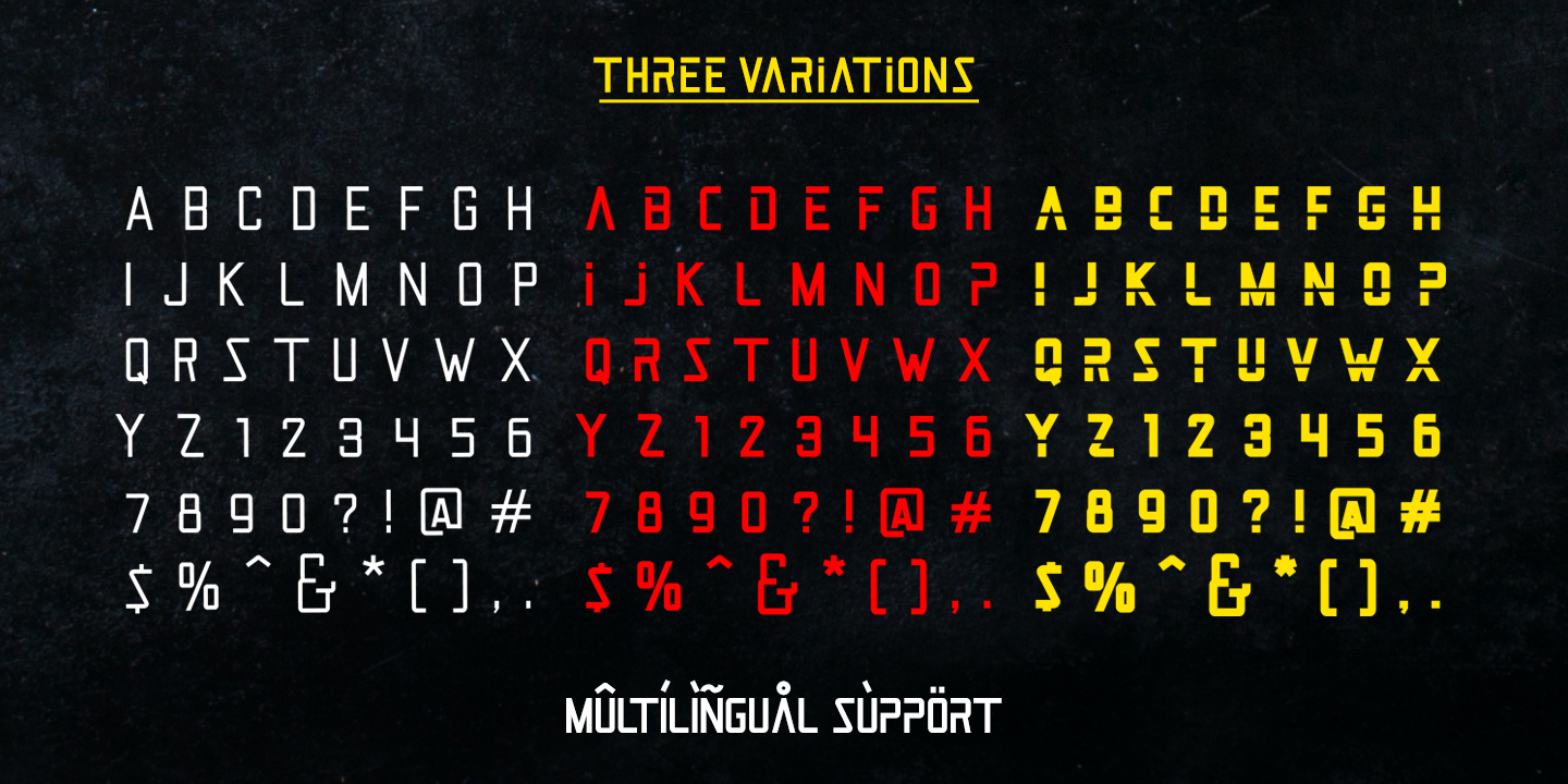 Jet Pilot font