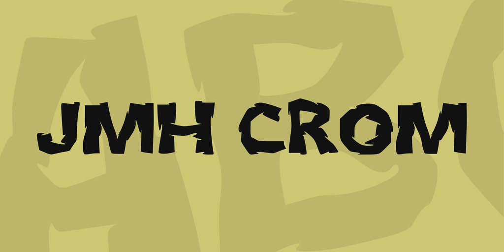 JMH Crom I font