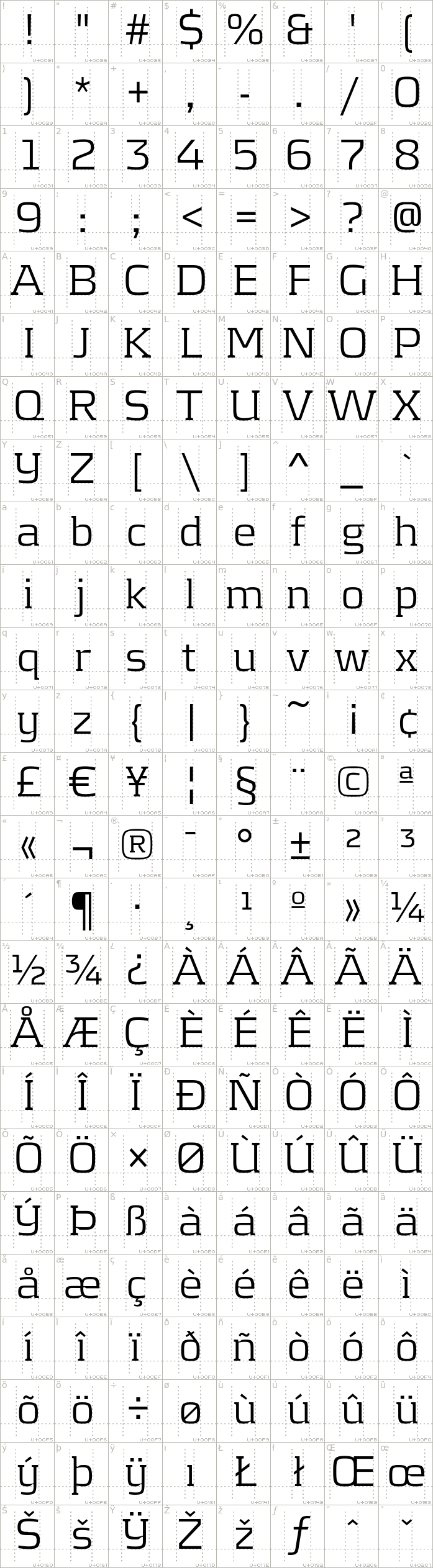 Kontrapunkt font