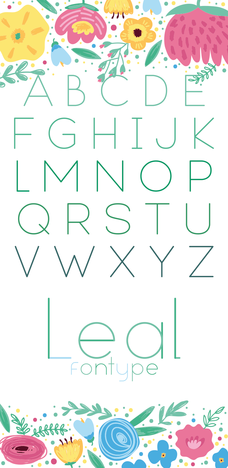 Leal font