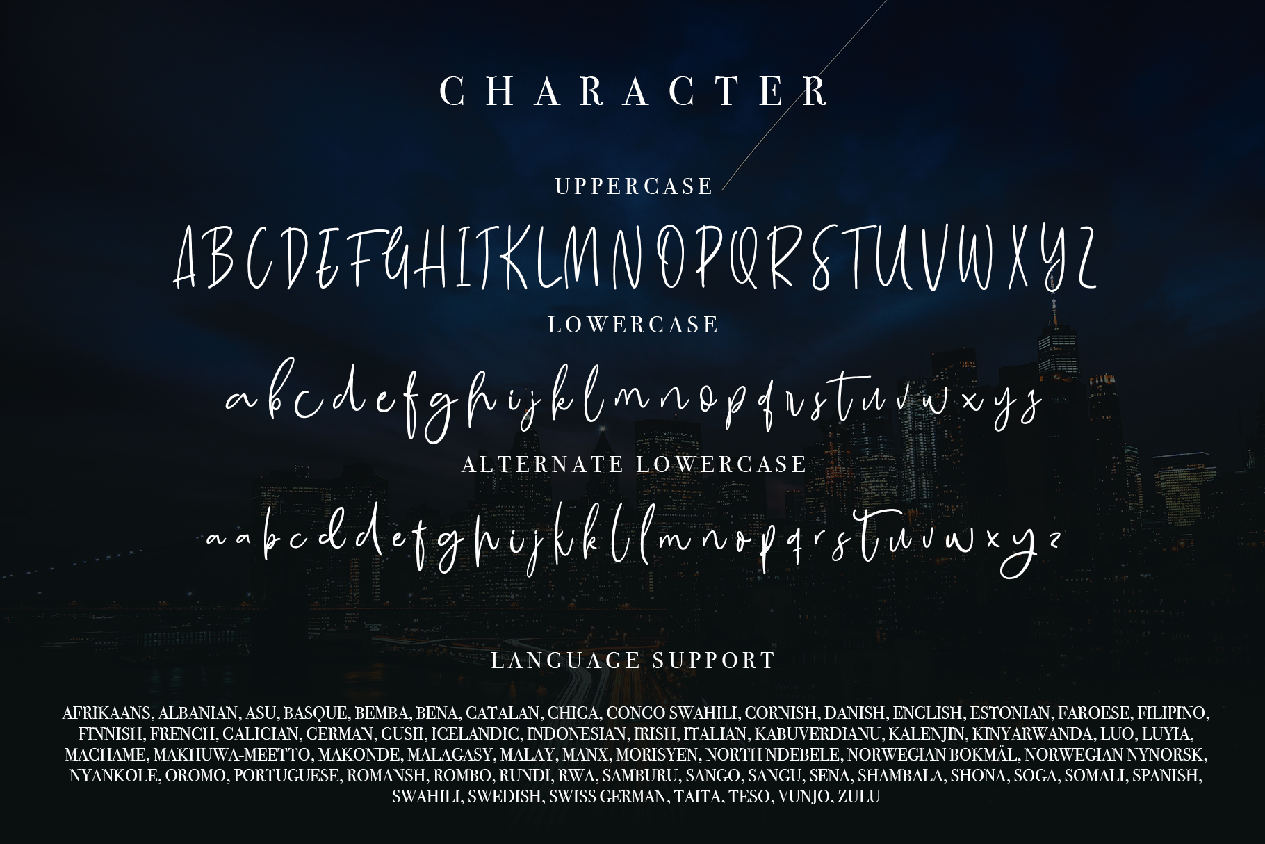 Madeleine Demo font