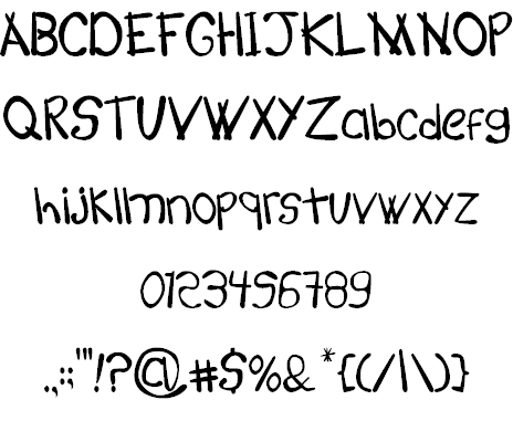 Melinett 1 font