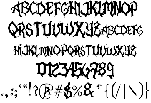 Pasion Acustica font